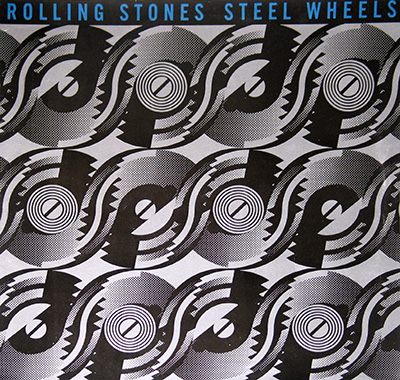 ROLLING STONES - Steel Wheels (1989 Holland) album front cover vinyl record